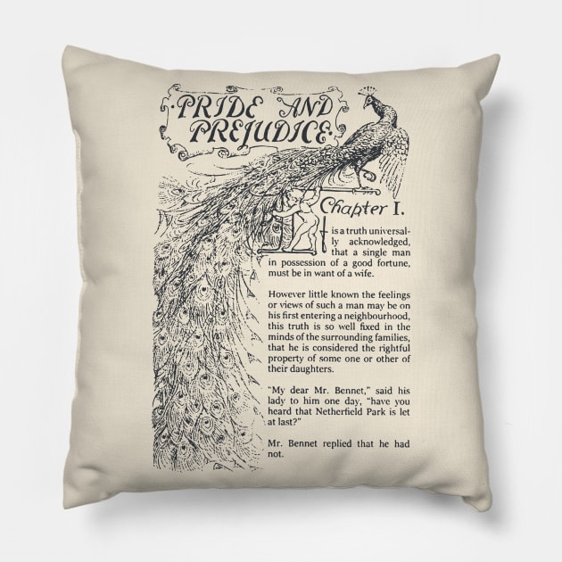 Pride and Prejudice, Jane Austen; Mr Darcy Elizabeth Bennet Pillow by OutfittersAve