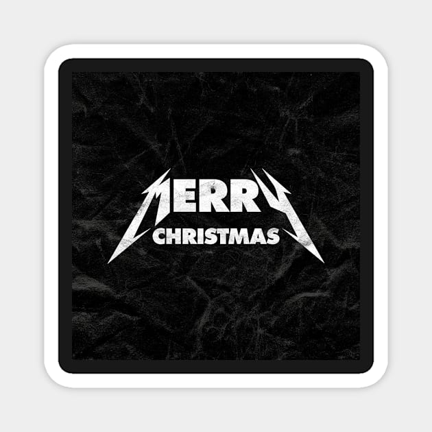 Metallica Christmas Card Magnet by LTFRstudio