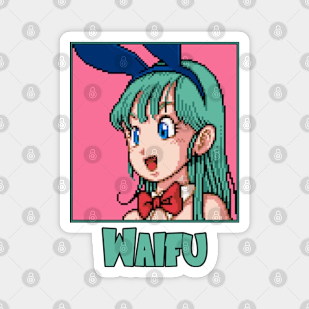 Waifu Bulma Magnet by retroworldkorea