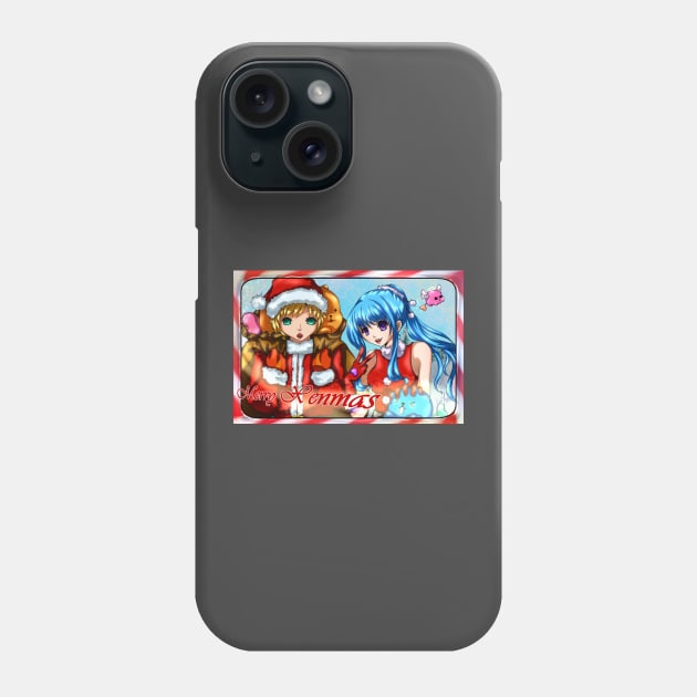 Merry XenMas Phone Case by LinYue