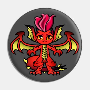 Fire Dragon Pin