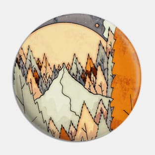 The lone forest peak Pin