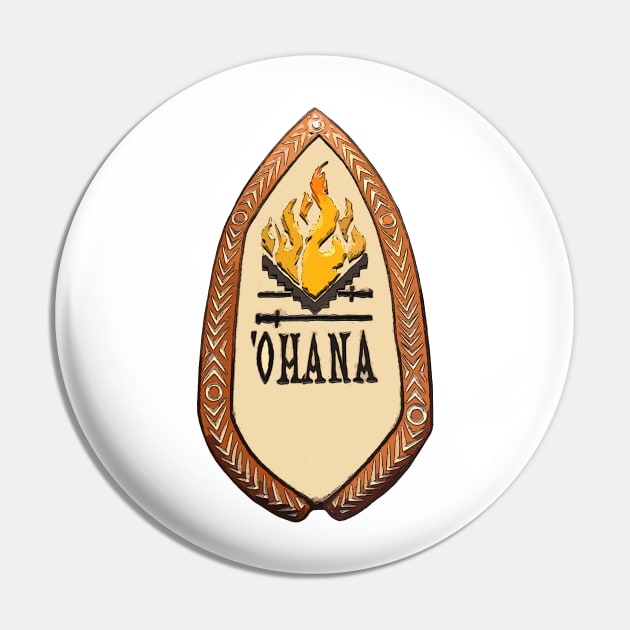 Ohana Restaurant Sign Pin by Tomorrowland Arcade