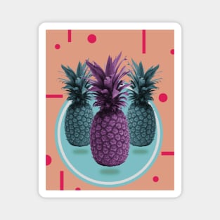 Pineapple Team Magnet