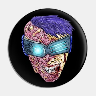 Cyborg Monster Pin