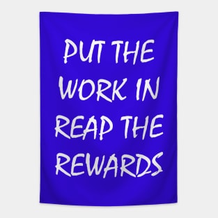 Positive Mindset Winners Quote Tapestry