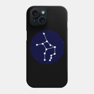 Virgo Zodiac Constellation Phone Case