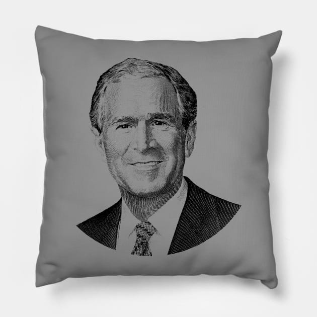 President George W. Bush Pillow by warishellstore