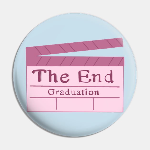 the end - graduation Pin by minimalist studio