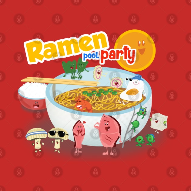 Ramen Pool Party by hammyclasing