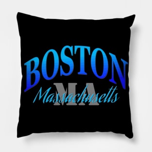 City Pride: Boston, Massachusetts Pillow