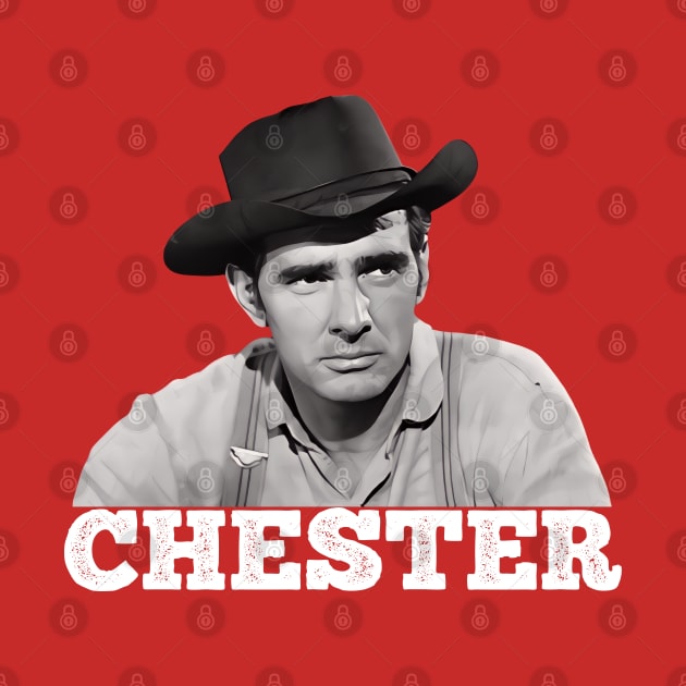 Chester - Gunsmoke - Tv Western by wildzerouk