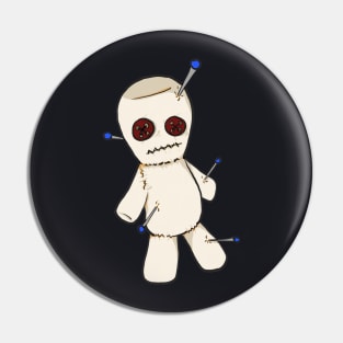 Vodoo Doll Comic Pin