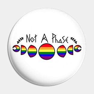 Not A Phase- Gay Pin