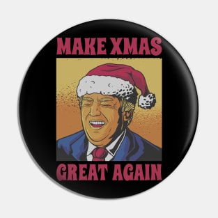 Christmas trump santa claus Pin