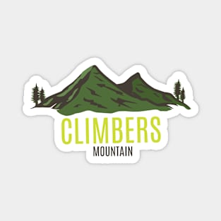 Climbers Mountain - Adventure Edition Magnet