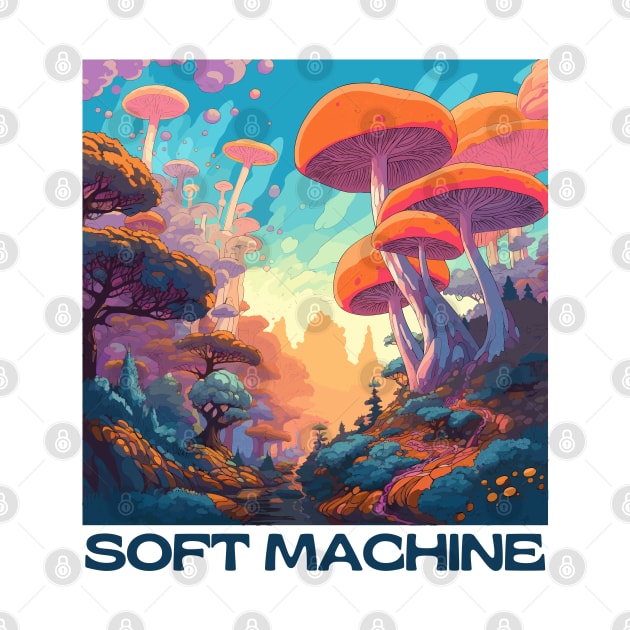 Soft Machine -- Original Fan Artwork Design by unknown_pleasures