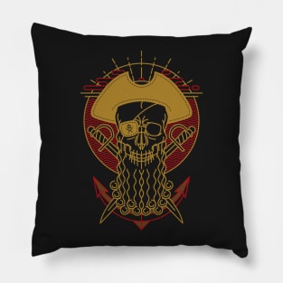 Skull Pirate Pillow