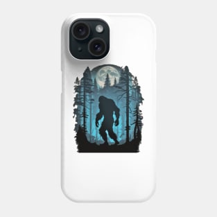 Bigfoot Sasquatch Sticker Phone Case