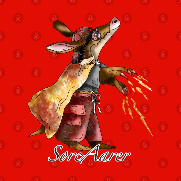 cool aardvark sorcerer by cuisinecat