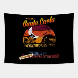 Santa Carla Souvenir Tapestry