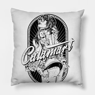 Pin up white Pillow