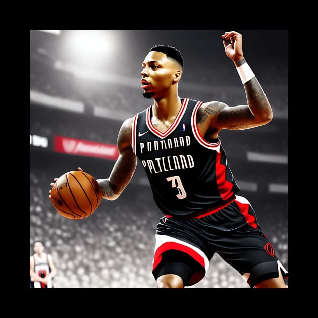 Portland Trail Blazers Basketball by teakatir