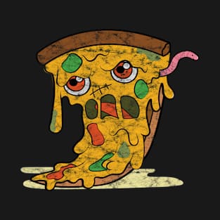 Distressed Zombie Pizza T-Shirt