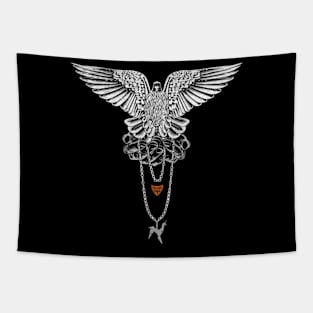 Medaillon bird Tyrell Tapestry