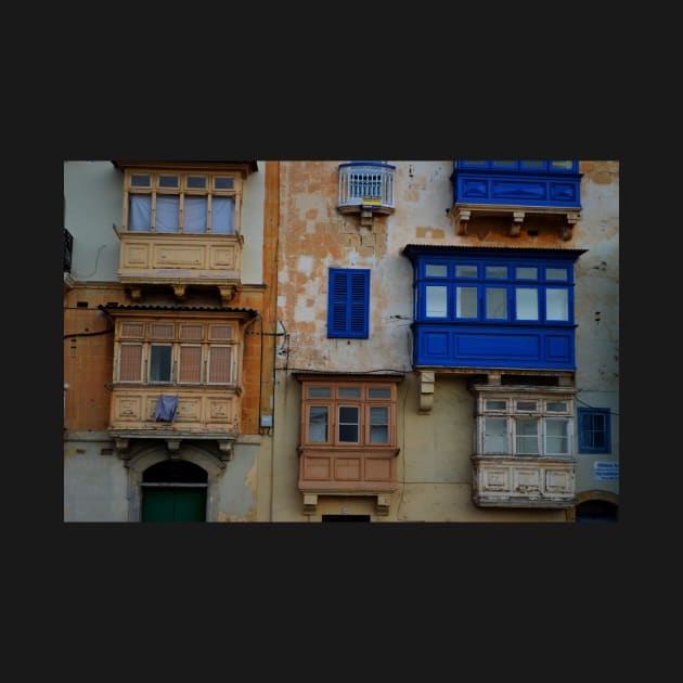 Valetta Balconies. Malta by IgorPozdnyakov