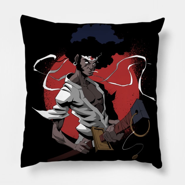 Afro Pillow by AzuraStudio