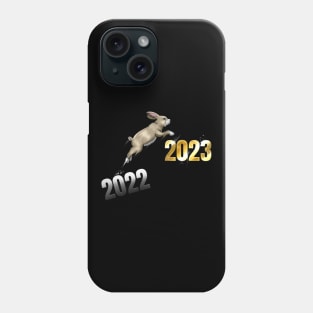 Rabbit Hopping From 2022 To 2023 Happy Chinese New Year Phone Case