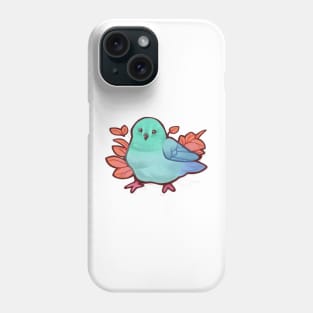 Little blue bird Phone Case