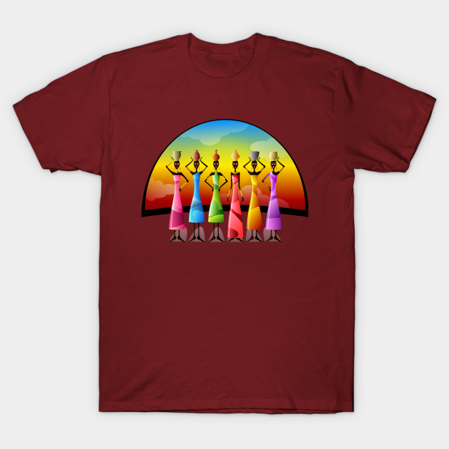 African Women Choir - Womens - T-Shirt