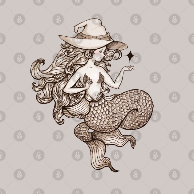 Undersea Mermaid Witch by MyOwnFairytale