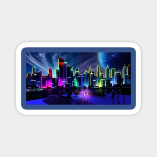 Skylines Glow Magnet