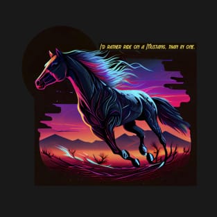 Horse Running T-Shirt