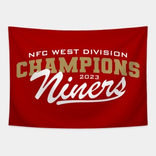 Division Champions Niners Tapestry