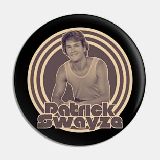 Patrick swayze 1980s Pin