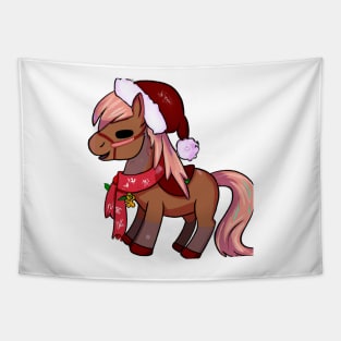 Cute Horse Drawing Tapestry