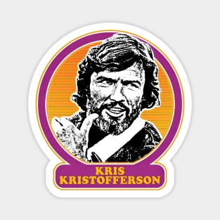 Kris Kristofferson \/\/ Original Retro Style Design Magnet