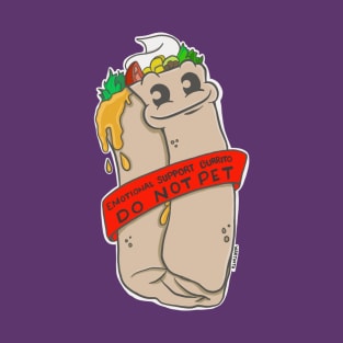 Emotional Support Burrito T-Shirt