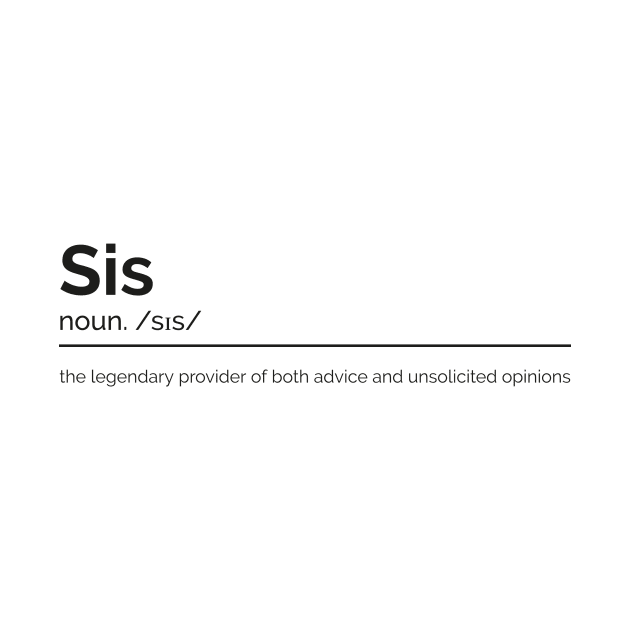 Sister Dictionary Definition by Project30