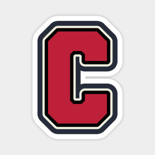 C initial logo Magnet