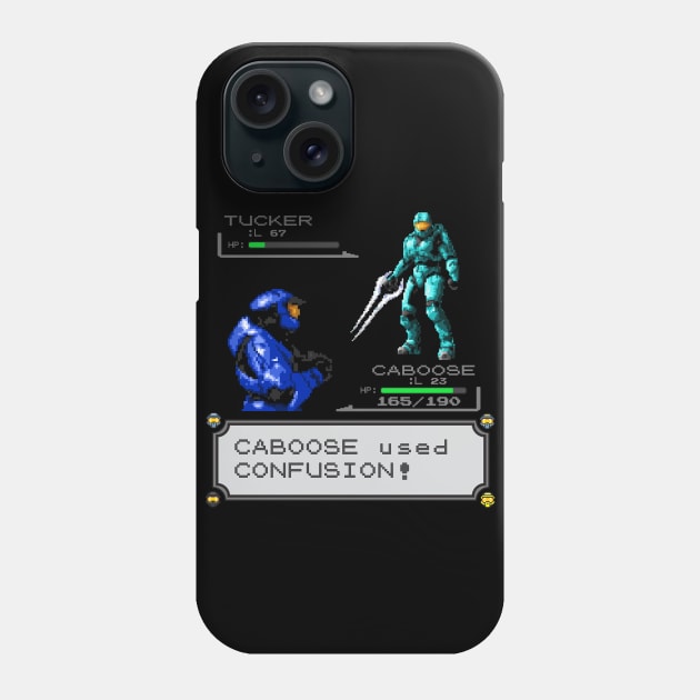 Caboose vs Tucker Phone Case by AnotheHero