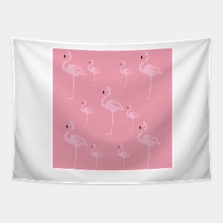 Pink Flamingo Birds Tapestry