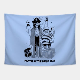 pirates of the scary seas Tapestry