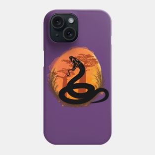 Snake Silhouette - Savannah Phone Case