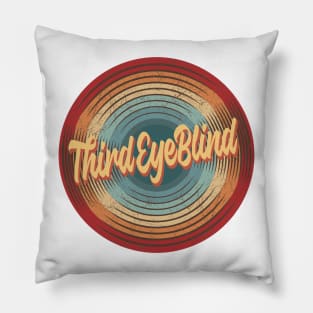 Third Eye Blind Vintage Circle Pillow