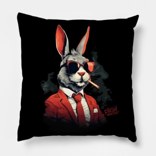 Cool Rabbit Pillow